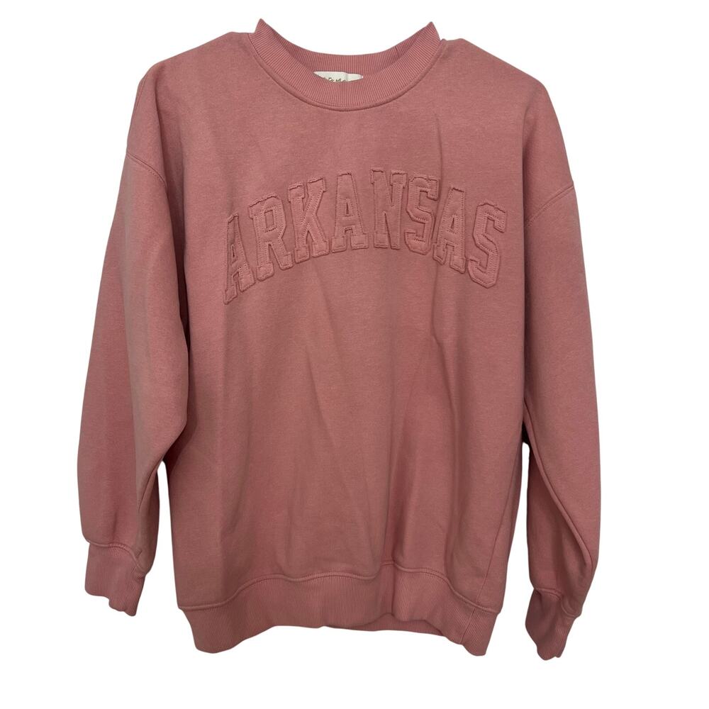 State of Mine "Arkansas" Mauve Sweatshirt Size XS